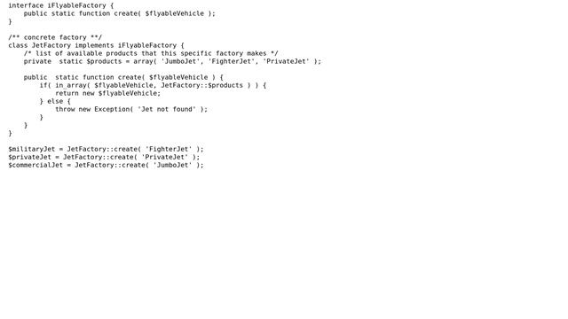Code Review: PHP Factory Method Pattern Implementation смотреть онлайн