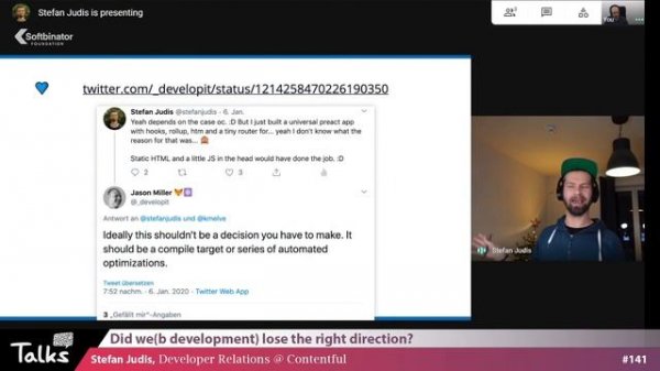 Talks #141 - Let's talk about Spark-Based Data Pipelines and Web Development