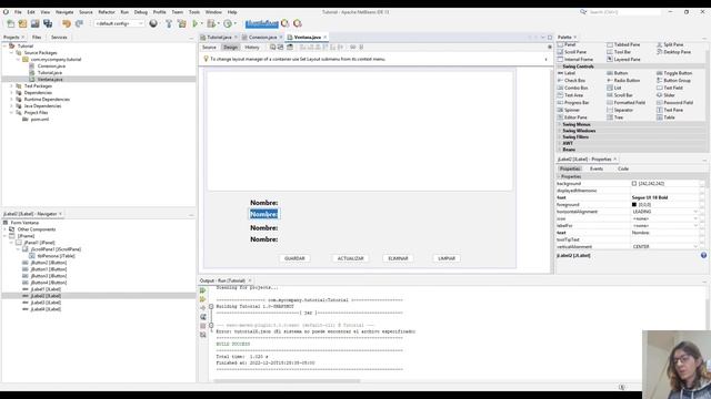 Como Construir Una Ventana Para CRUD Con El Diseñador De NetBeans (Parte 2 CRUD Completo)