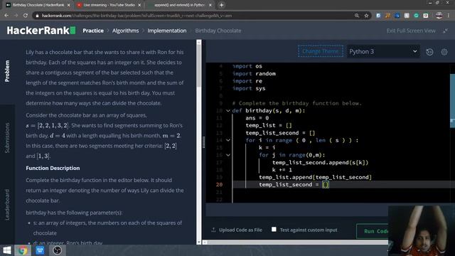 Day 6 | Hacker Rank Problem Solving смотреть онлайн