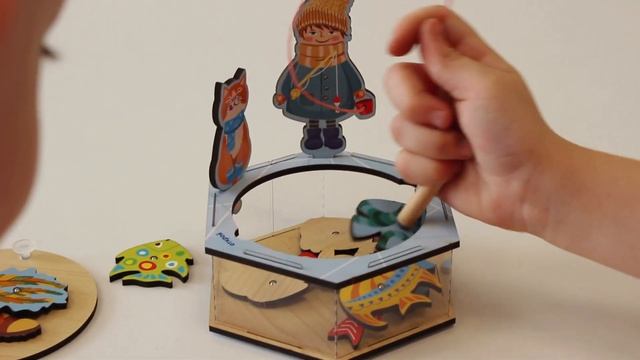 Магнитная рыбалка "Ловись, рыбка" от "Мастера Игрушек" смотреть онлайн