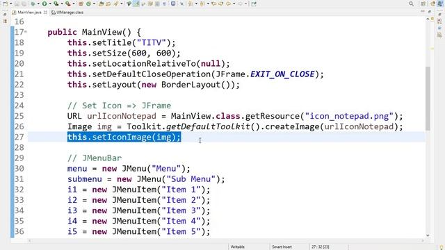 Java 94. Cách hiển thị hình ảnh và gán icon trong chương trình Java смотреть онлайн