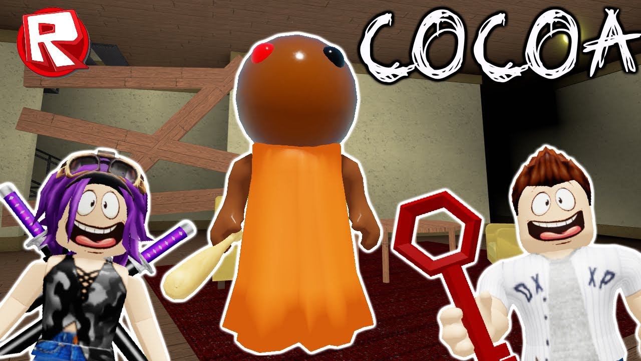 СМЕШНАЯ ПАРОДИЯ на ПИГГИ в роблокс или КАК МЫ СБЕГАЛИ от КАКАО | COCOA roblox смотреть онлайн