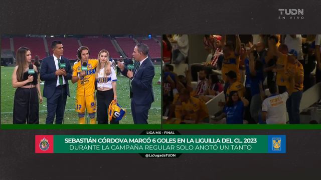 ¡EL REY DE TIGRES! Córdova revela que se dijeron Mozo y Wacho en su gol | TUDN смотреть онлайн