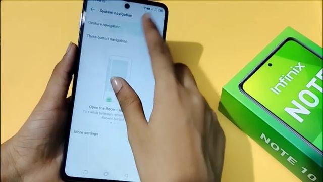 infinix note 10 full screen gesture | How to change navigation gesture settings смотреть онлайн