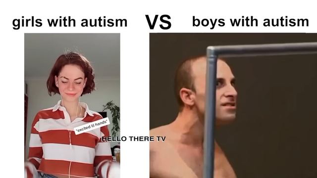 Girls With Autism Vs Boys With Autism (iron Stick Bonk Edit)