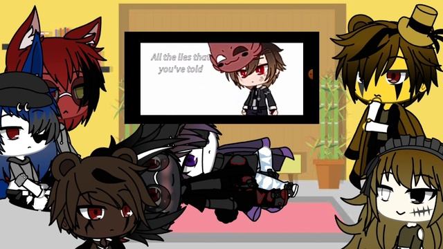 Past ?nightmare? react to Michael afton memes\\gacha life//final//my au? смотреть онлайн
