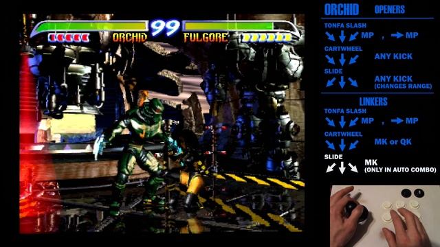 KILLER INSTINCT 2: Orchid Tutorial (Move List) смотреть онлайн