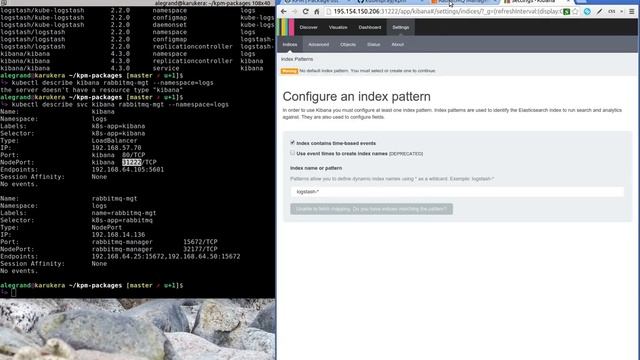KPM - deploy ELK stack смотреть онлайн