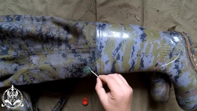 Ремонт вейдерсов жидкой латкой. Забродский костюм смотреть онлайн