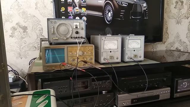Ремонт Олимп 004. Настройка индикатора и усилителя воспроизведения. Часть 19. смотреть онлайн