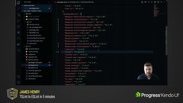TSLint to ESLint in 5 minutes | James Henry | ng-conf 2022 смотреть онлайн
