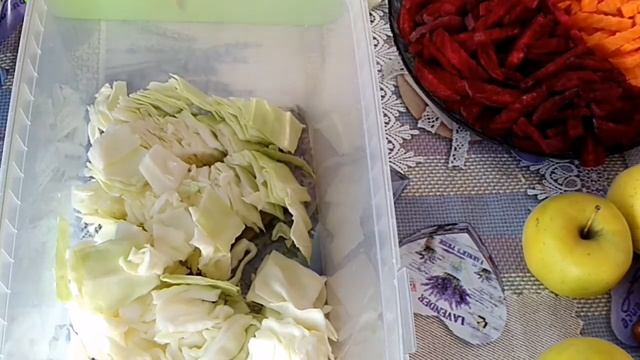 Маринованная капуста со свёклой. смотреть онлайн