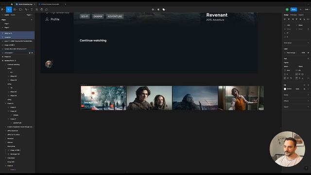 Figma Tutorial: Design a Video Streaming App - Part 1 смотреть онлайн
