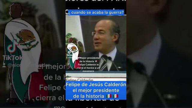 Felipe Calderón 🇲🇽 nos muestra como callar a un comunista morenacos 🤮 смотреть онлайн