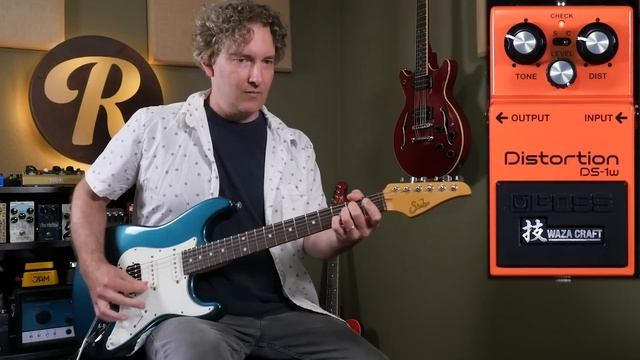 DS-1 Gets Waza-Fied: Hear the New Boss DS-1W Distortion | Tone Report смотреть онлайн