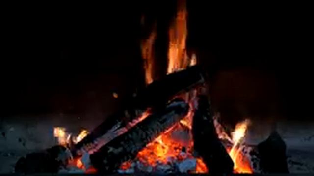 Горящий костер. Огонь. Для медитации. Для снятия стресса. Для сна. Релаксация. Для чтения. 10 часо смотреть онлайн