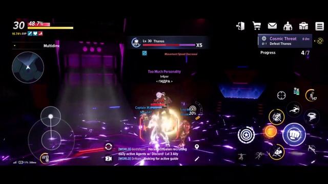 Marvel Future Revolution-Танос Прибыл На Землю+ Субтитры смотреть онлайн