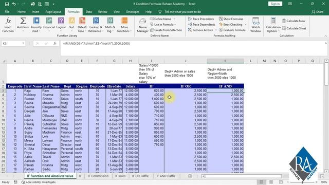How to use IF, AND, OR functions in Excel | excel 2022(हिंदी में) смотреть онлайн