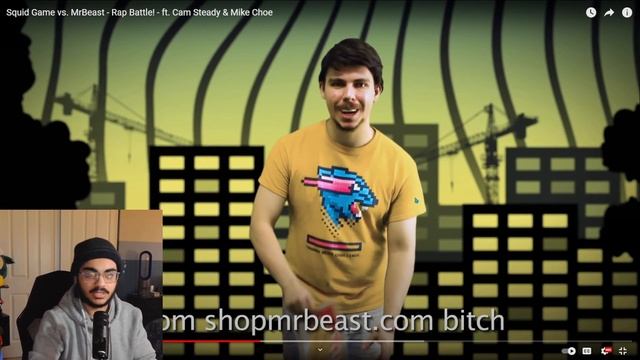 MissingNile Reacts to MR. BEAST VS SQUID GAMES RAP BATTLE?!?! смотреть онлайн