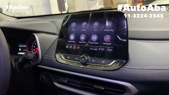 CHEVROLET TRACKER 2020 2021 Colocamos Película Film Lâmpadas Leds e Trava Antifurto - AutoABA смотреть онлайн