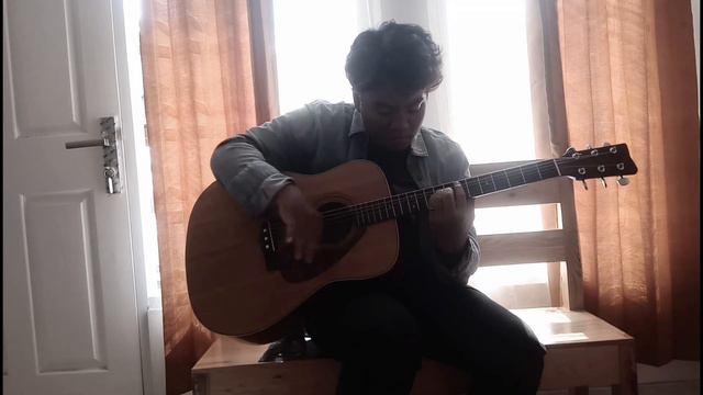 (Sungha Jung) - Flaming - (Baritone Guitar)