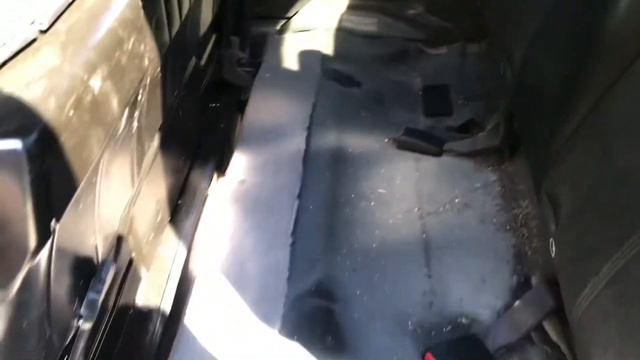 Subaru Baja -How to fold rear seat+pass through смотреть онлайн