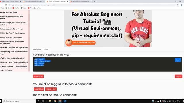 Django Blog: Project Setup & URLConfs | Python Django Tutorials In Hindi #72 смотреть онлайн