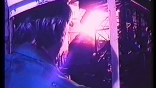 Steel Making by Bessemer Convertor at Workington Cumbria