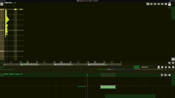 SunVox: Обзор интерфейса программы на русском.