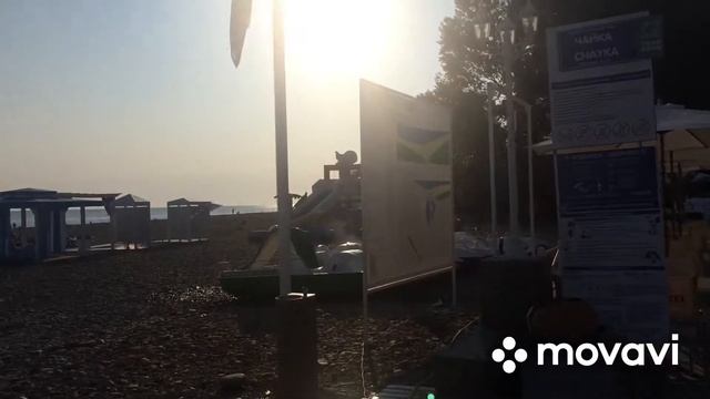 Пляж ЧАЙКА , ЛАЗАРЕВСКОЕ смотреть онлайн