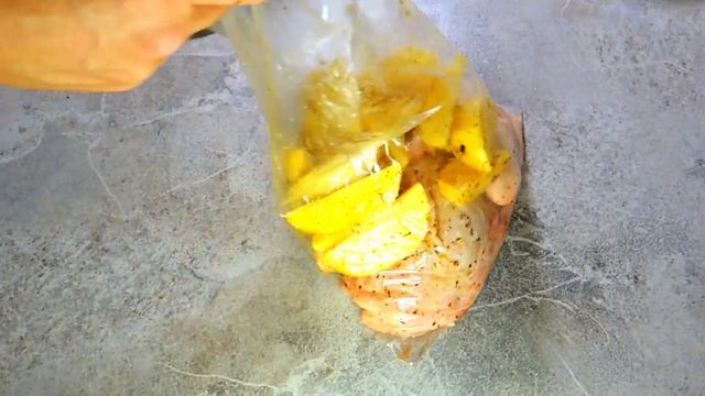 Курочка с картошкой в рукаве, очень вкусная? смотреть онлайн
