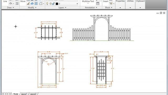 Preview the User Interface - AutoCAD LT 2011 смотреть онлайн