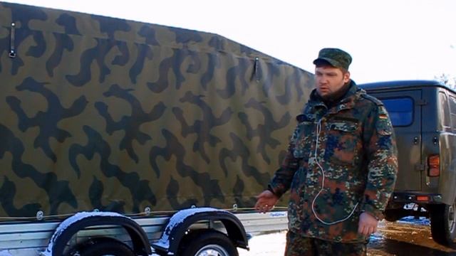 Отзыв о прицепе МЗСА 817732 к а/м УАЗ. Старынин Валентин из г.Нарофоминск. ЦЛП АРИВА смотреть онлайн