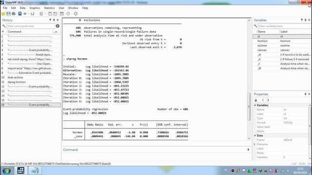 loglm With R Software & stpreg With STATA 18 смотреть онлайн
