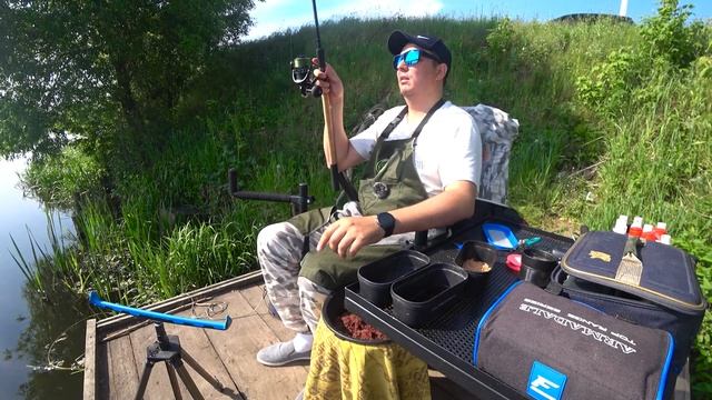 Лещи рвут поводки. Укусил клещ. Новое кресло флагман. Очень результативная рыбалка. смотреть онлайн