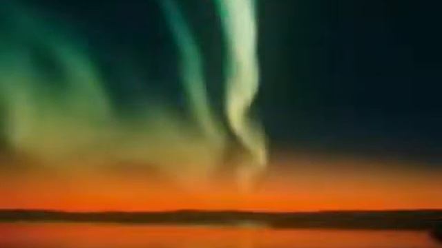 Северное сияние Созерцательная музыка смотреть онлайн