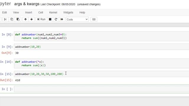 Learn Python A-Z | Part-15 | *args & **kwargs смотреть онлайн