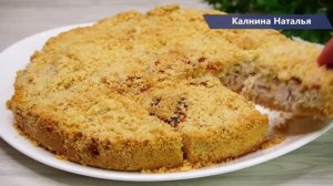 Королевская ватрушка с мясом. Здесь главное удержаться и сразу все не съесть)