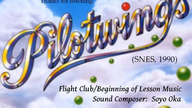 Pilotwings (SNES) - Flight Club/Beginning of Lesson Music (Extended) смотреть онлайн