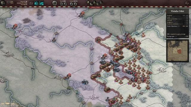 Lets Play: Unity of Command - The Red Turn Campaign: Vistula-Oder Brilliant Victory (HD) смотреть онлайн