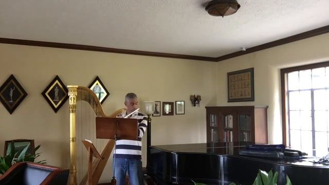 Baroque Recorder piece in g minor on my powell from 1938 смотреть онлайн