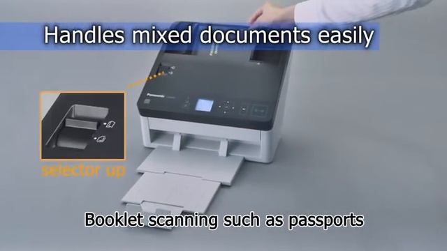 Panasonic Document Scanner: Key Function "Booklet (Passport) Scanning" смотреть онлайн