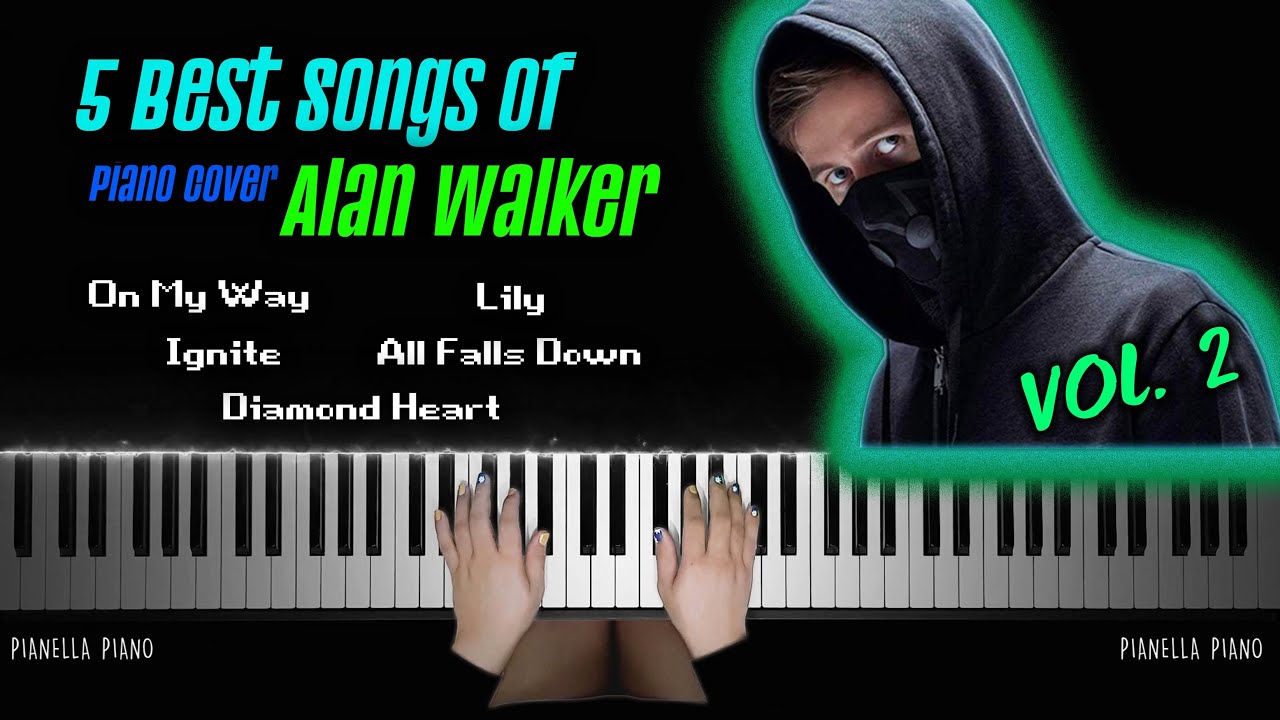 BEST SONGS OF ALAN WALKER VOL. 2 - Piano Cover by Pianella Piano смотреть онлайн