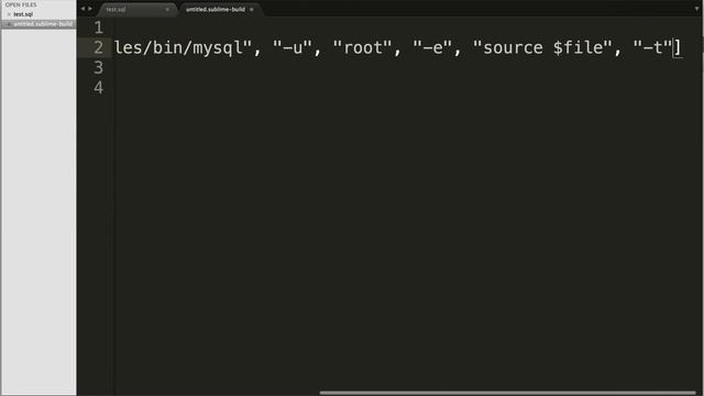 Create a MySQL Build System for Sublime Text 3 - Query MySQL with Sublime Text 3 (Mac) смотреть онлайн