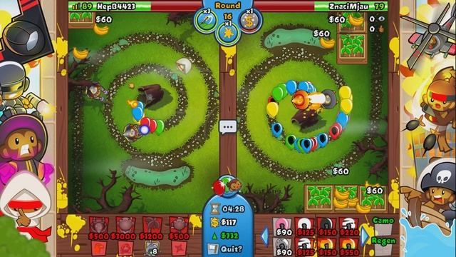 Лучший Tower Defens На Двоих! Bloons TD Battles Обзор! смотреть онлайн