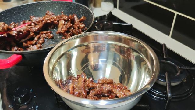 Мясо по-китайски с овощами и рисом в соевом соусе. Вкусный рецепт! смотреть онлайн