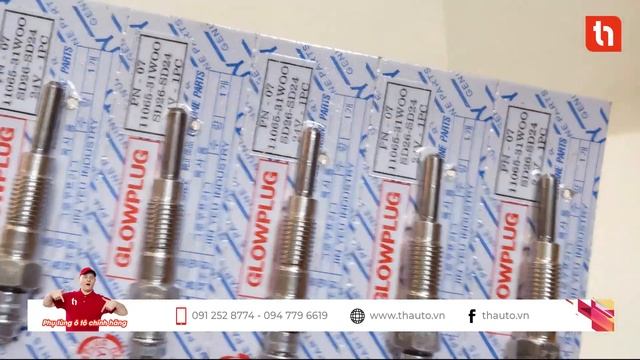 Bugi Sấy Đài Loan PN-07 24V 11065-31WOO SD26-SD24 | Phụ Tùng Ô Tô Thauto.vn смотреть онлайн