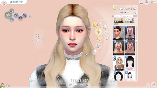The Sims 4 CAS : KEP1ER HUENING BAHIYYIH + CC LINKS + DOWNLOAD | PYONGSIMS | 휴닝바히에 | 케플러