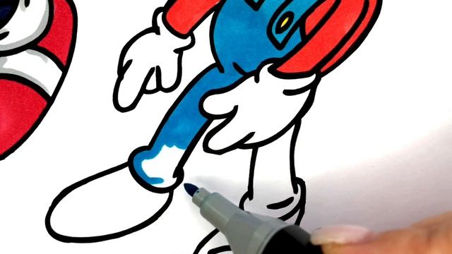 DARK SONIC vs the WORLD coloring / How to draw Sonic смотреть онлайн